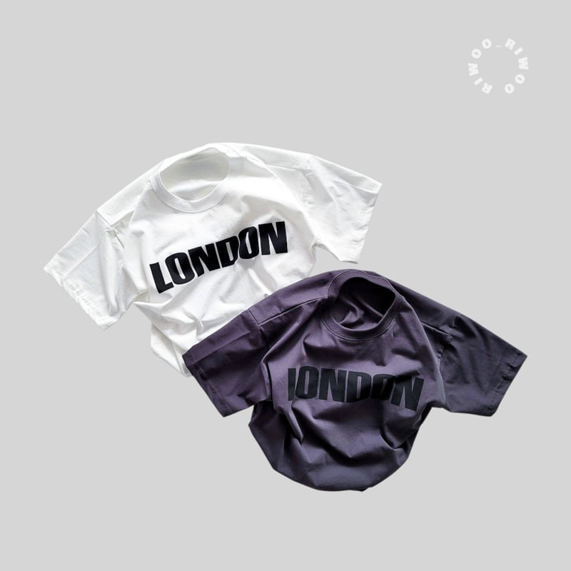 Riwoo Riwoo - Korean Children Fashion - #kidzfashiontrend - London Soft Box Short Sleeve Tee - 7