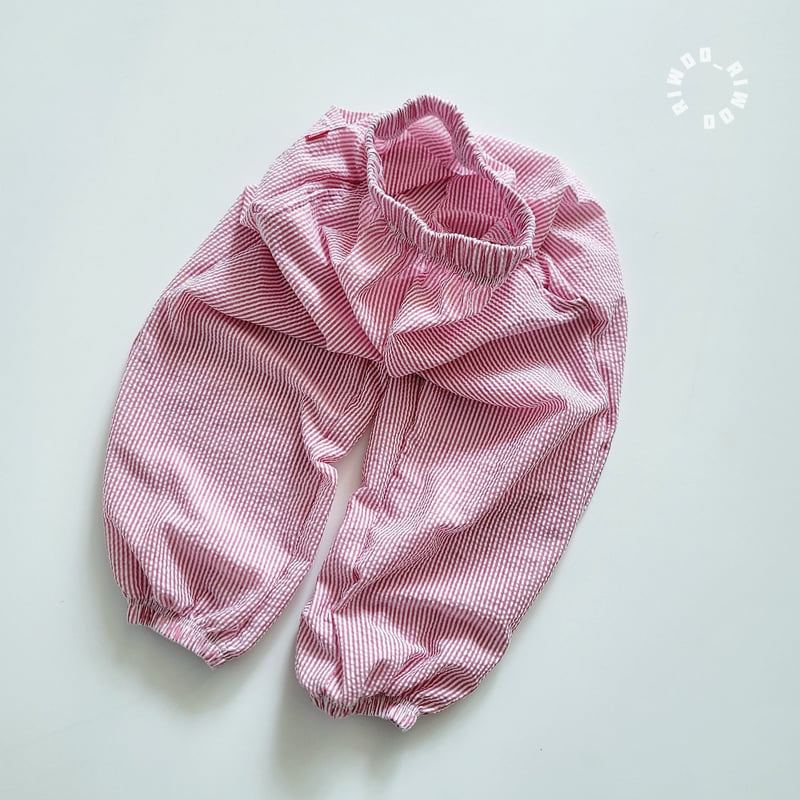 Riwoo Riwoo - Korean Children Fashion - #kidzfashiontrend - Summer Harem Jogger Pants - 6