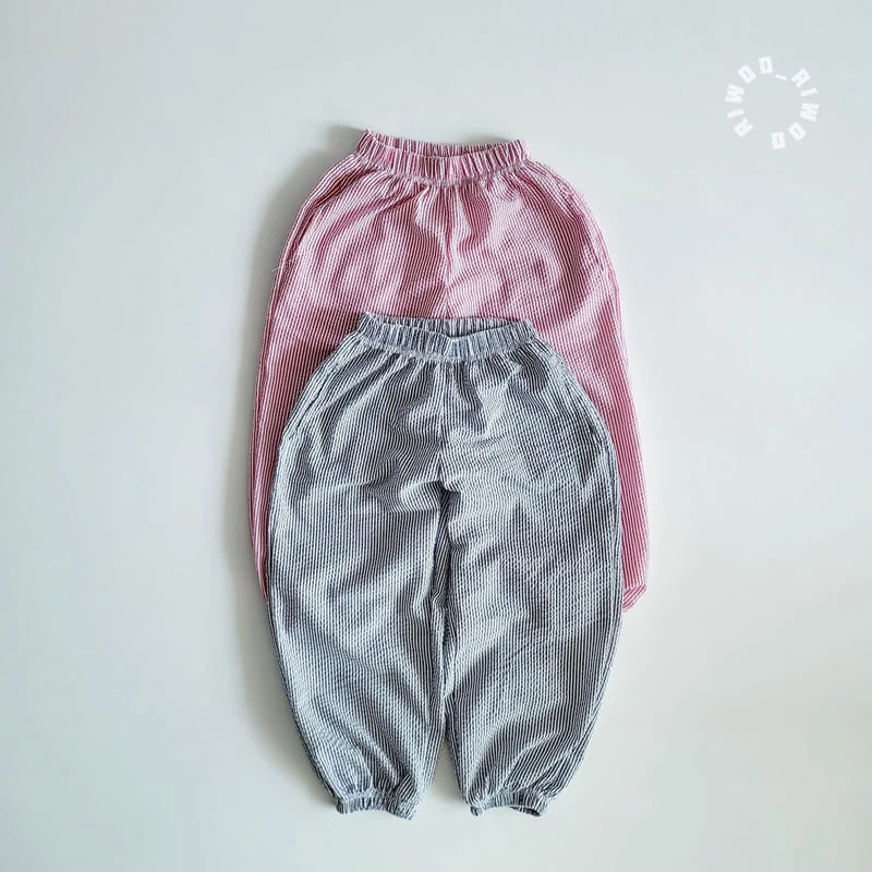 Riwoo Riwoo - Korean Children Fashion - #kidzfashiontrend - Summer Harem Jogger Pants - 5