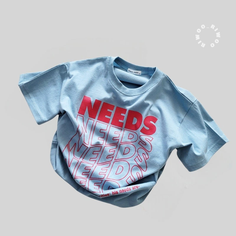 Riwoo Riwoo - Korean Children Fashion - #kidzfashiontrend - Need Short Sleeve Tee - 7