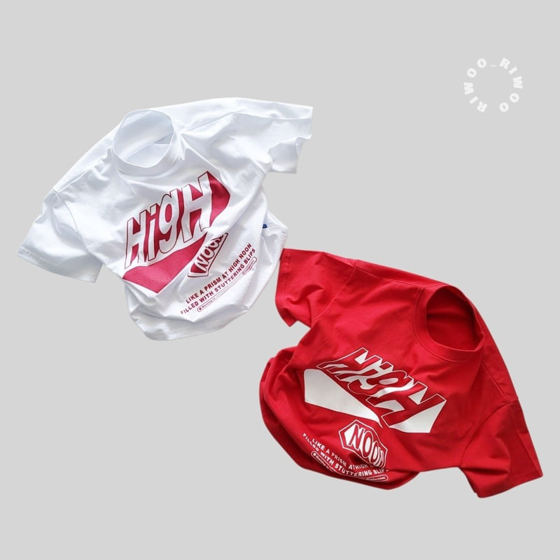 Riwoo Riwoo - Korean Children Fashion - #kidzfashiontrend - High Short Sleeve Tee - 6