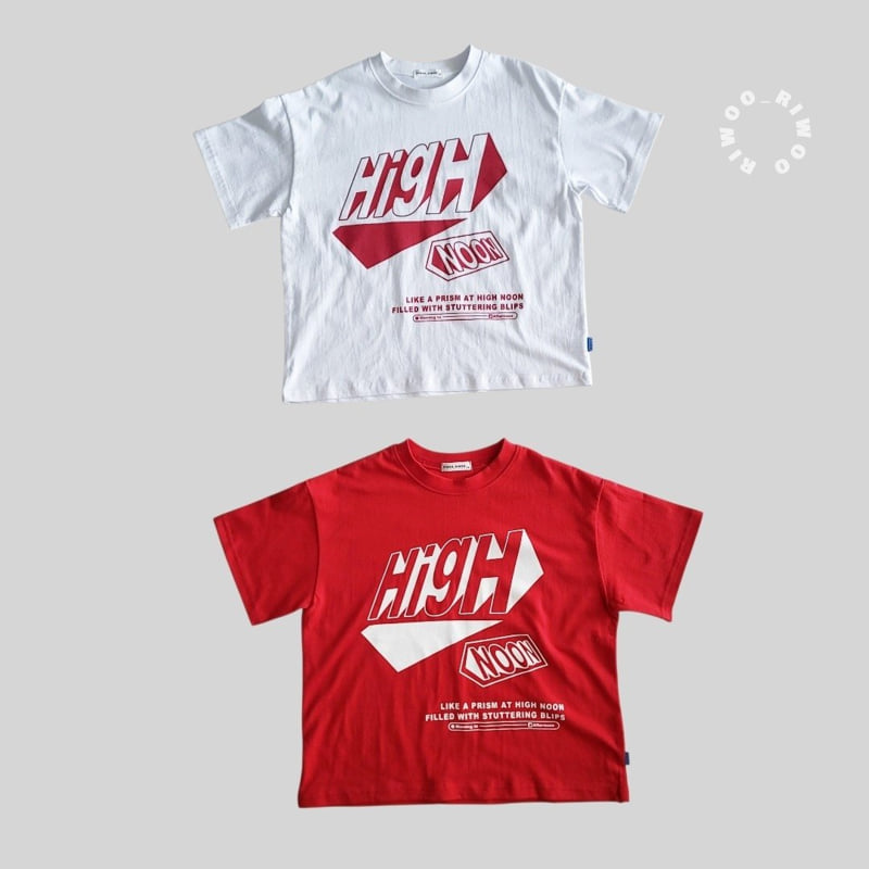 Riwoo Riwoo - Korean Children Fashion - #kidzfashiontrend - High Short Sleeve Tee - 5
