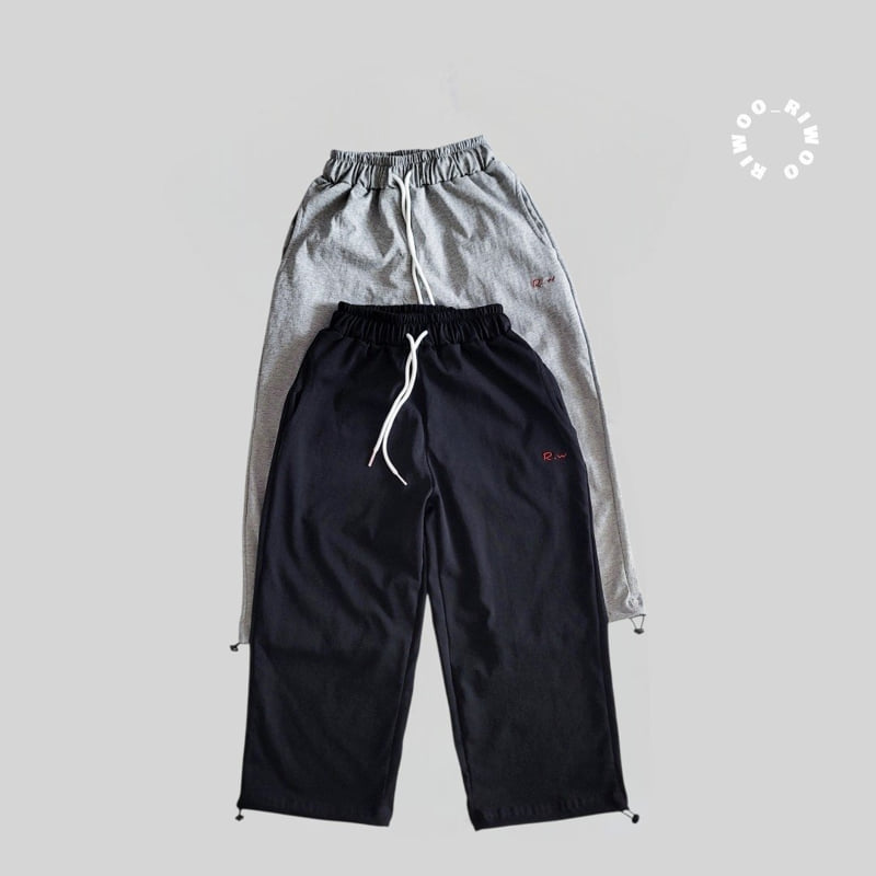 Riwoo Riwoo - Korean Children Fashion - #kidsstore - RW Relax String Pants - 4