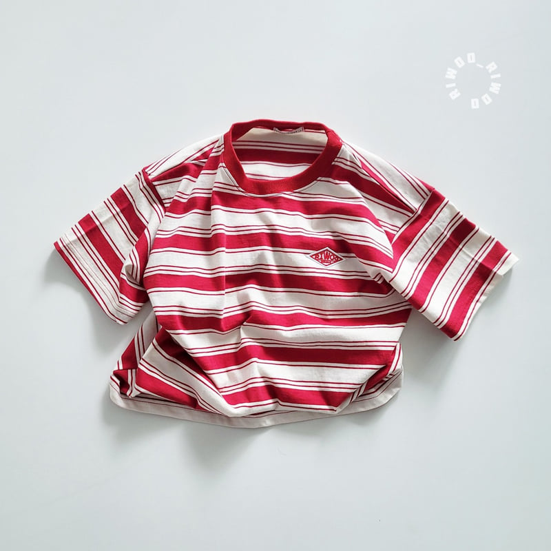Riwoo Riwoo - Korean Children Fashion - #littlefashionista - Riu Irregular Short Sleeve Tee - 6