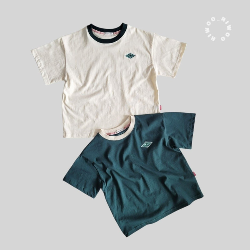 Riwoo Riwoo - Korean Children Fashion - #littlefashionista - Riu Green Label Short Sleeve Tee - 12