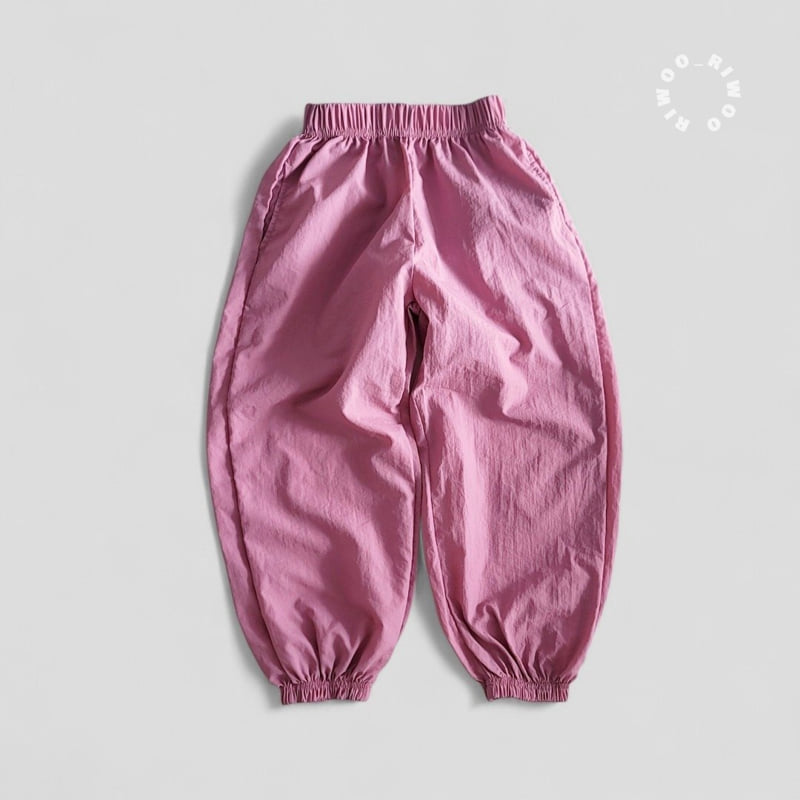 Riwoo Riwoo - Korean Children Fashion - #littlefashionista - Crispy Jogger Pants - 3