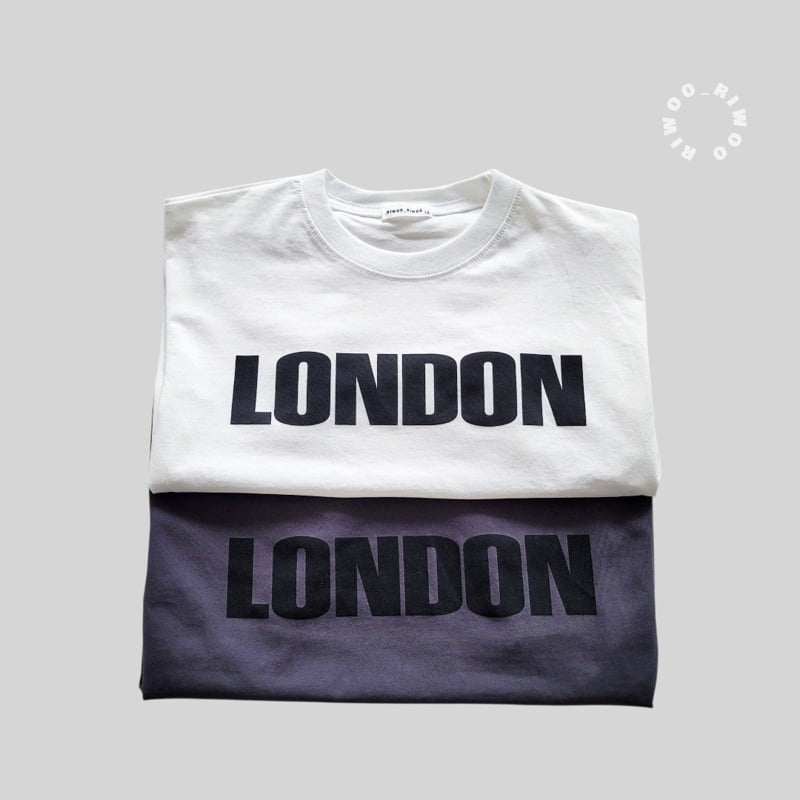 Riwoo Riwoo - Korean Children Fashion - #littlefashionista - London Soft Box Short Sleeve Tee - 9