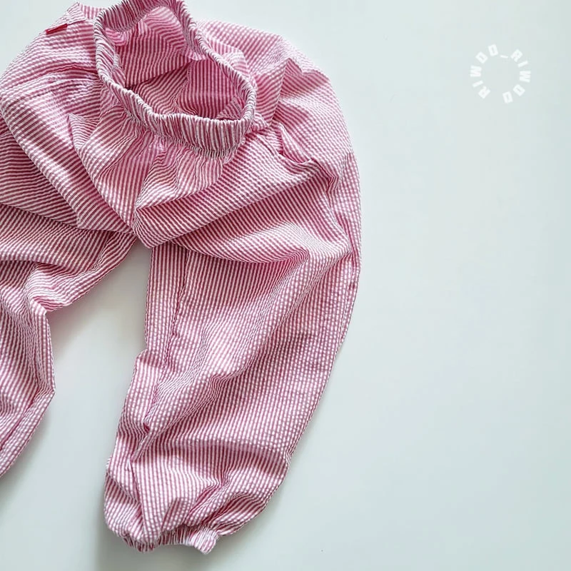 Riwoo Riwoo - Korean Children Fashion - #littlefashionista - Summer Harem Jogger Pants - 7