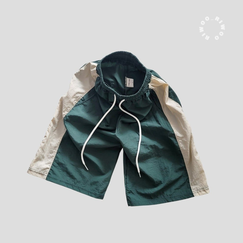 Riwoo Riwoo - Korean Children Fashion - #magicofchildhood - Woven Track Bermuda Shorts - 11