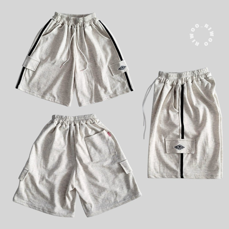 Riwoo Riwoo - Korean Children Fashion - #magicofchildhood - Line 8 Bermuda Cargo Pants - 3