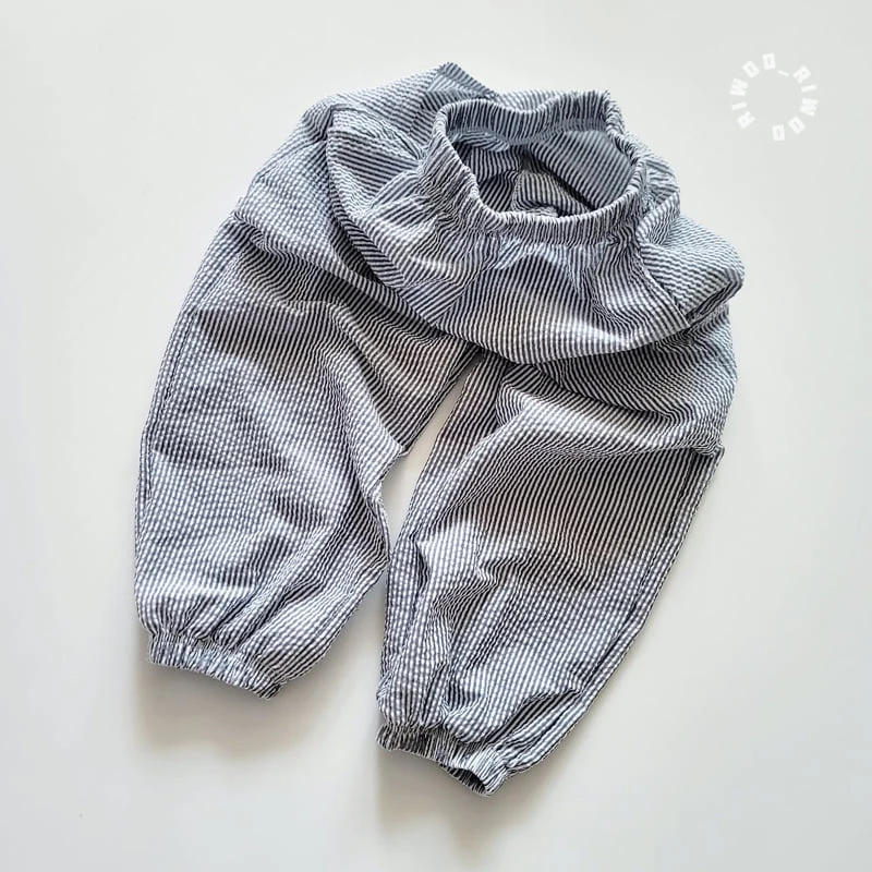 Riwoo Riwoo - Korean Children Fashion - #magicofchildhood - Summer Harem Jogger Pants - 8