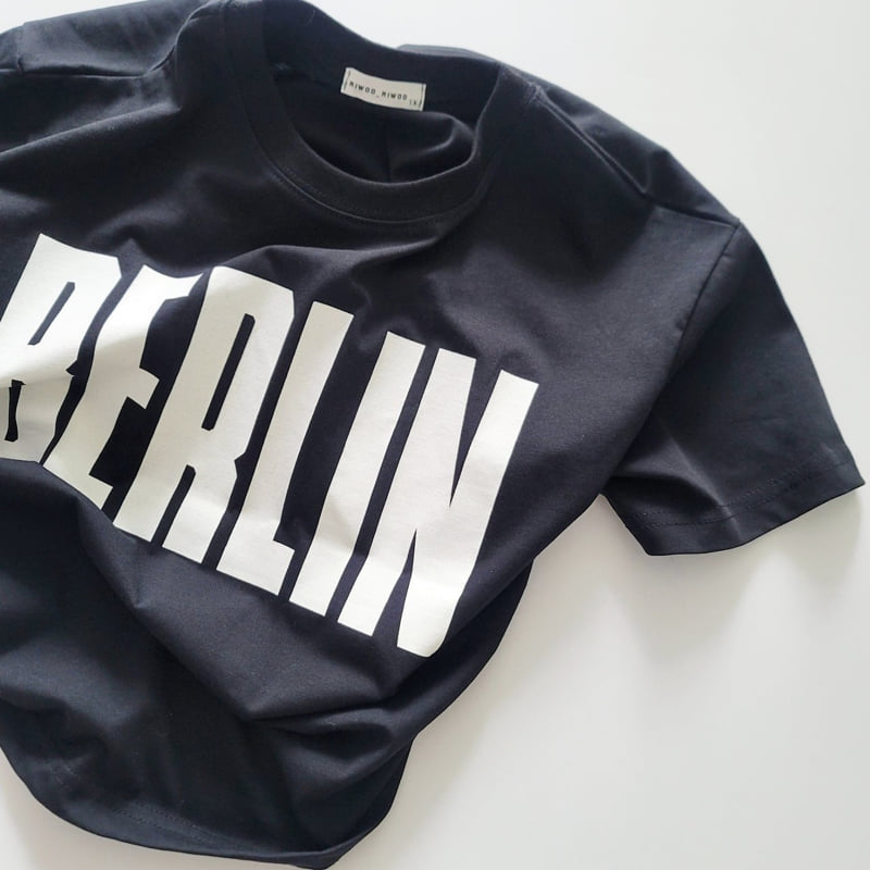 Riwoo Riwoo - Korean Children Fashion - #magicofchildhood - Berlin Soft Box Short Sleeve Tee - 8