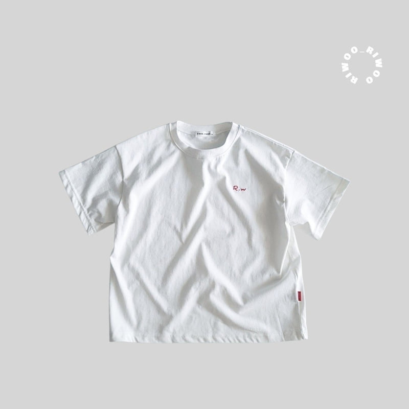 Riwoo Riwoo - Korean Children Fashion - #magicofchildhood - RW Small Modern Short Sleeve Tee - 2
