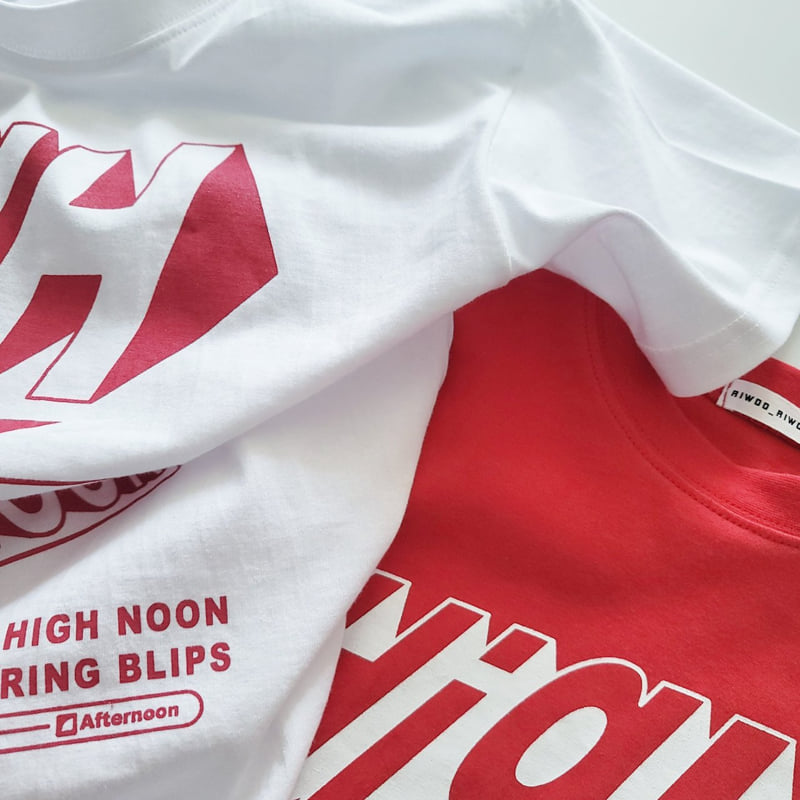 Riwoo Riwoo - Korean Children Fashion - #magicofchildhood - High Short Sleeve Tee - 9