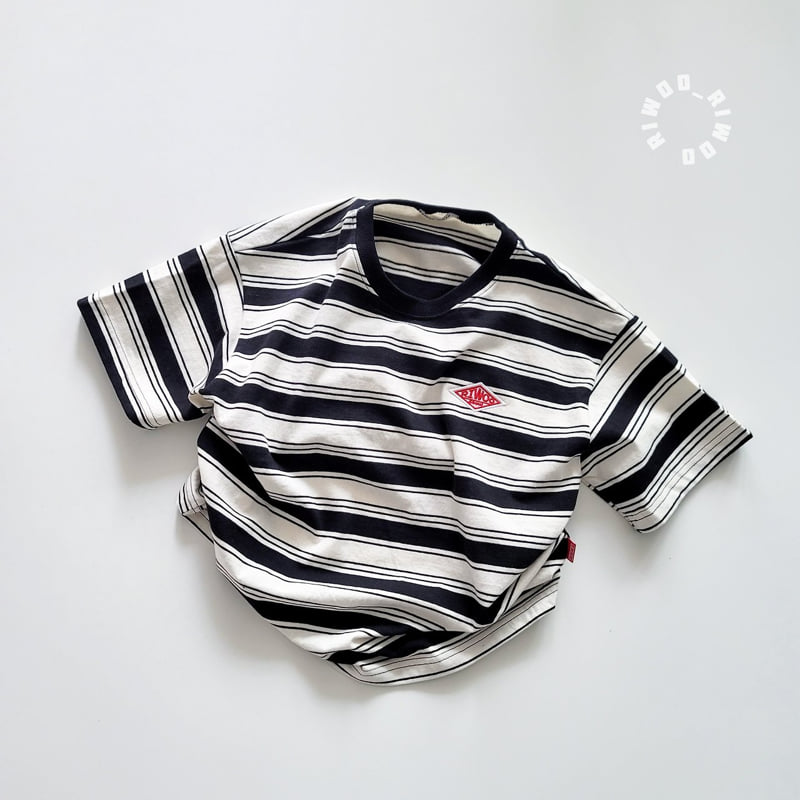Riwoo Riwoo - Korean Children Fashion - #minifashionista - Riu Irregular Short Sleeve Tee - 8