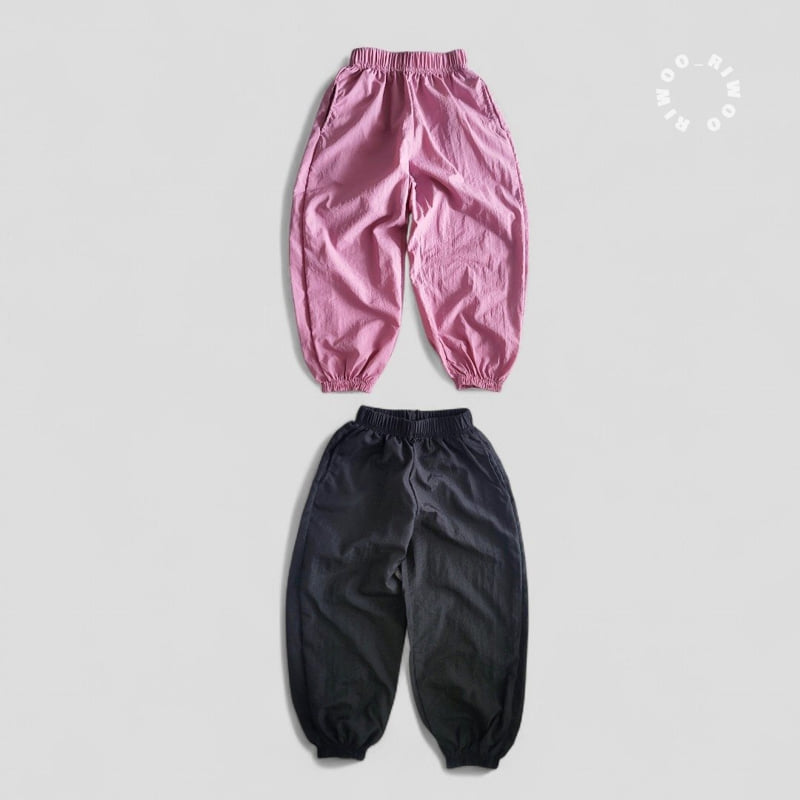 Riwoo Riwoo - Korean Children Fashion - #minifashionista - Crispy Jogger Pants - 5