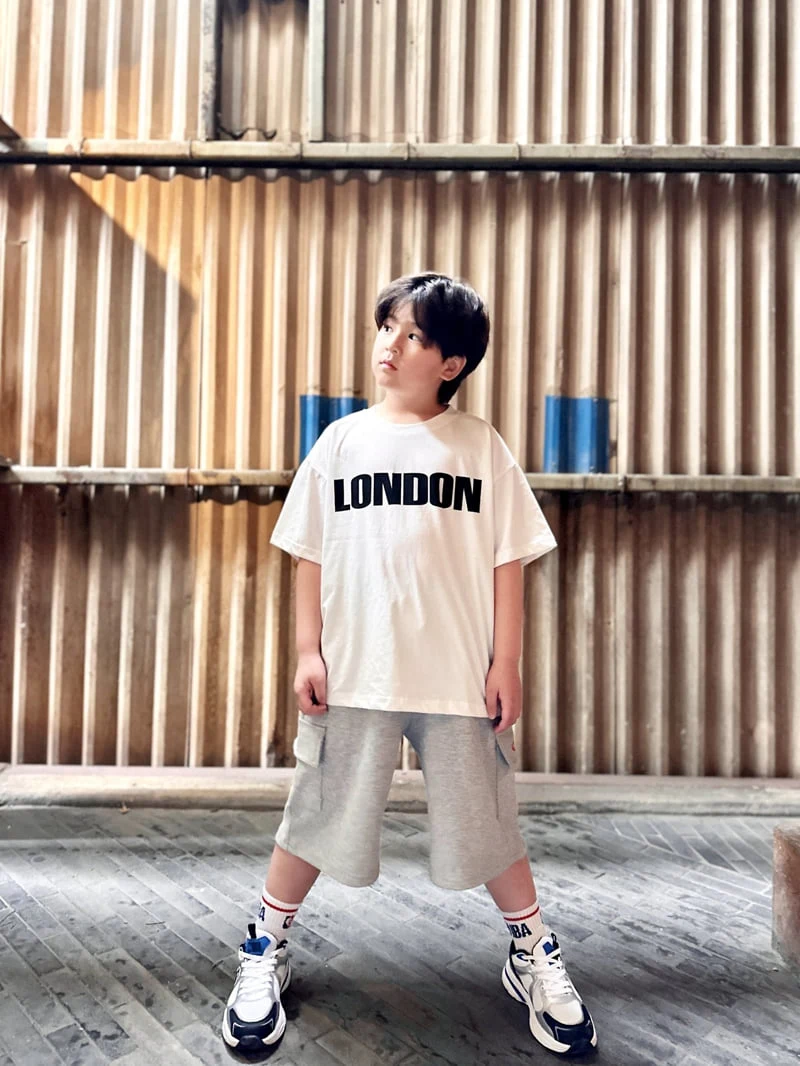 Riwoo Riwoo - Korean Children Fashion - #minifashionista - London Soft Box Short Sleeve Tee - 12