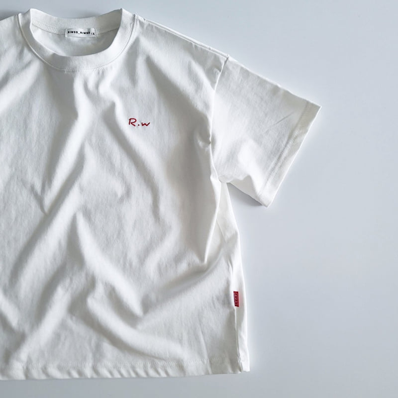 Riwoo Riwoo - Korean Children Fashion - #minifashionista - RW Small Modern Short Sleeve Tee - 3