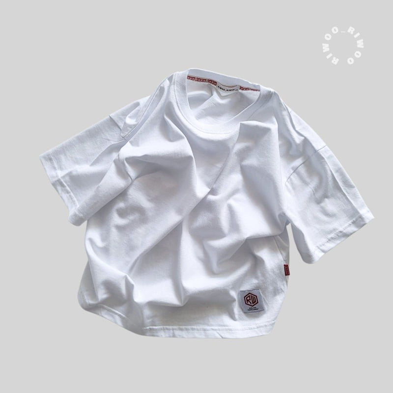 Riwoo Riwoo - Korean Children Fashion - #prettylittlegirls - Riu Pigment Patch Short Sleeve Tee - 11