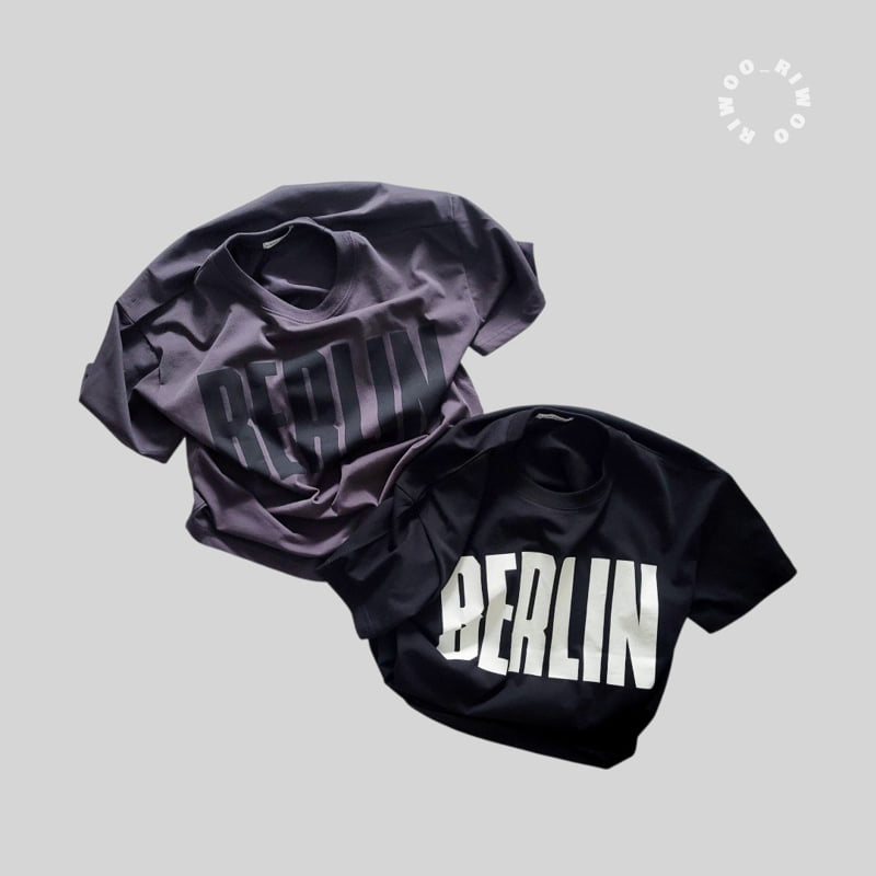 Riwoo Riwoo - Korean Children Fashion - #prettylittlegirls - Berlin Soft Box Short Sleeve Tee - 10