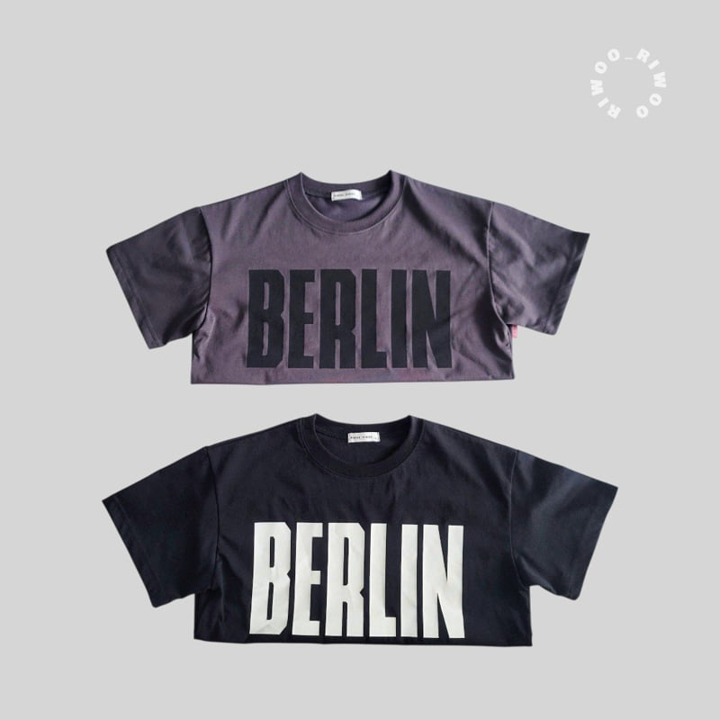 Riwoo Riwoo - Korean Children Fashion - #toddlerclothing - Berlin Soft Box Short Sleeve Tee - 12