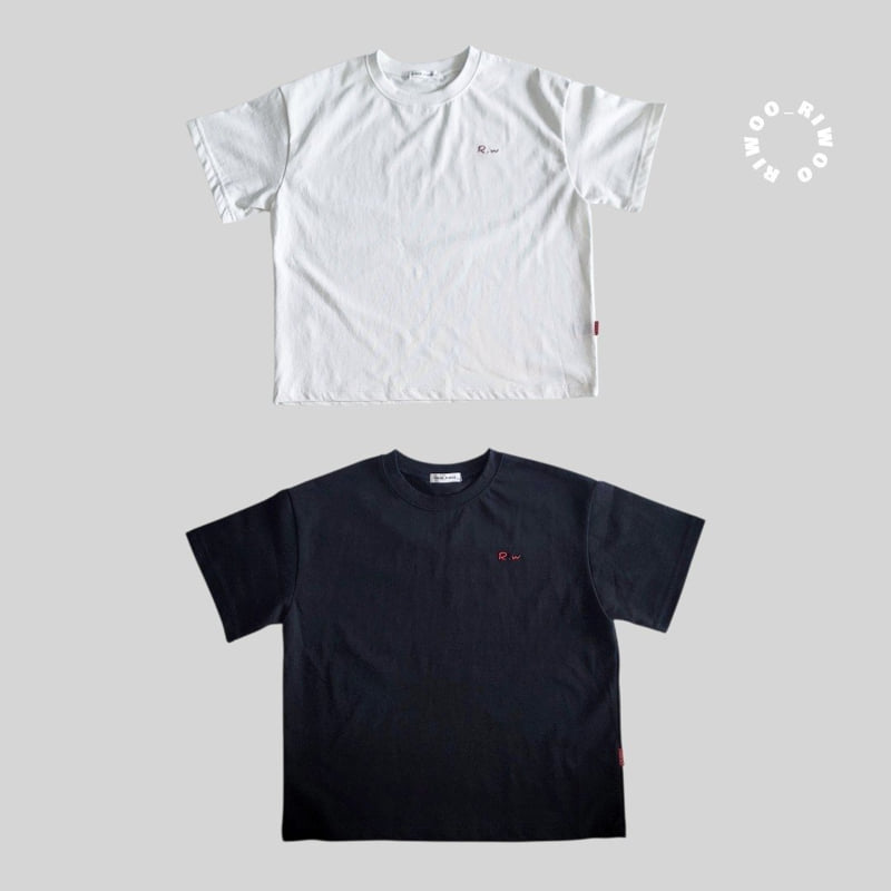 Riwoo Riwoo - Korean Children Fashion - #toddlerclothing - RW Small Modern Short Sleeve Tee - 7