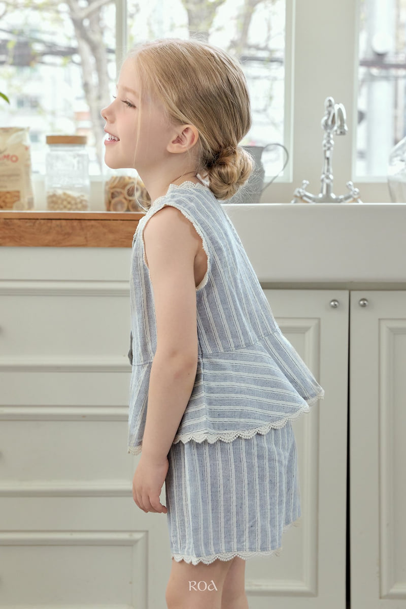 Roa - Korean Children Fashion - #Kfashion4kids - Moen Set - 8