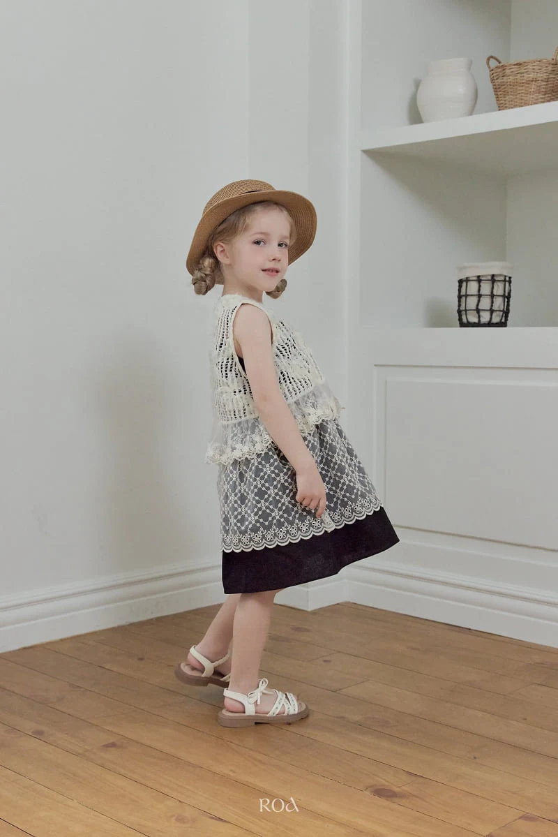 Roa - Korean Children Fashion - #Kfashion4kids - Pure Lace Vest - 3
