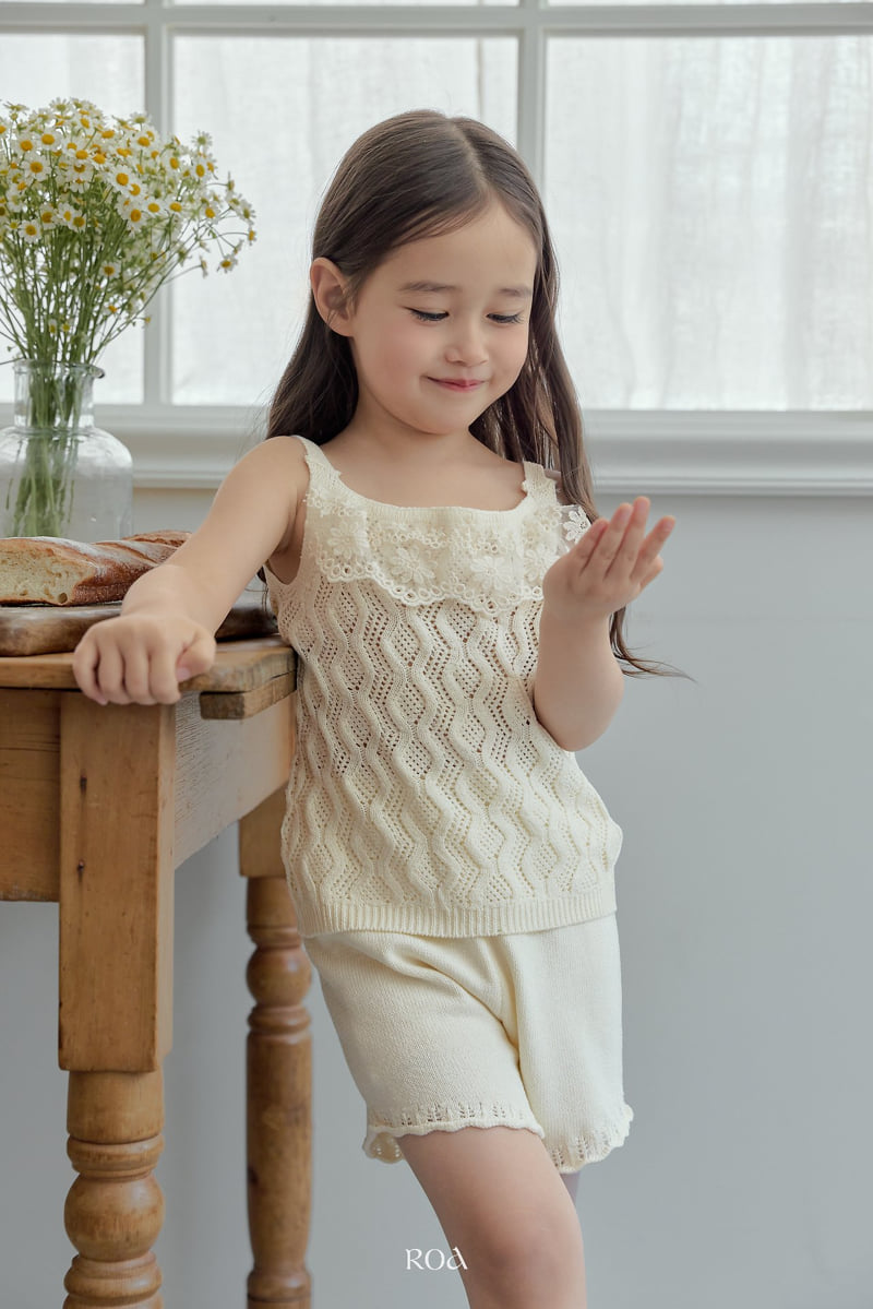 Roa - Korean Children Fashion - #Kfashion4kids - Pony Knit Shorts Set - 12