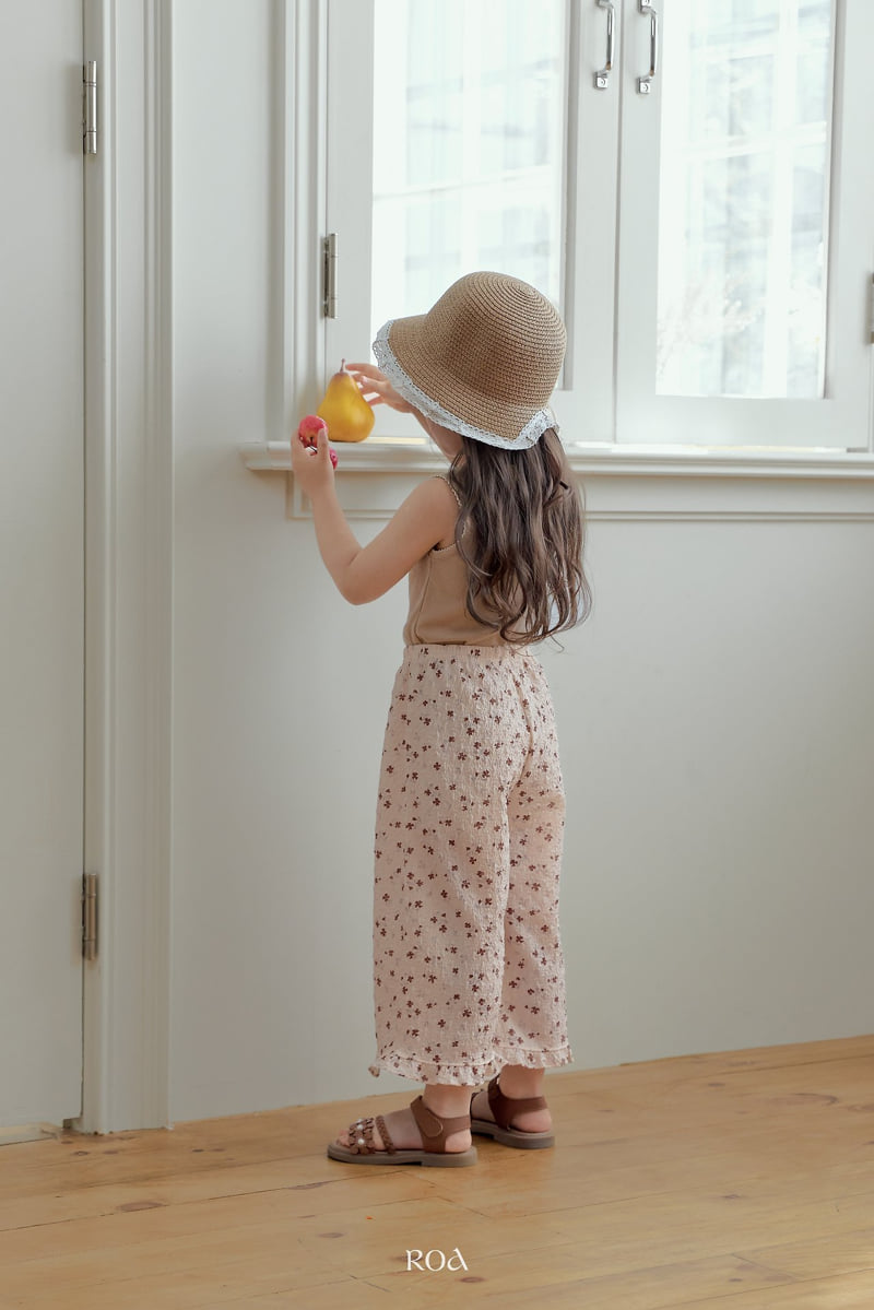 Roa - Korean Children Fashion - #childofig - Vintage Bloom Pants - 7