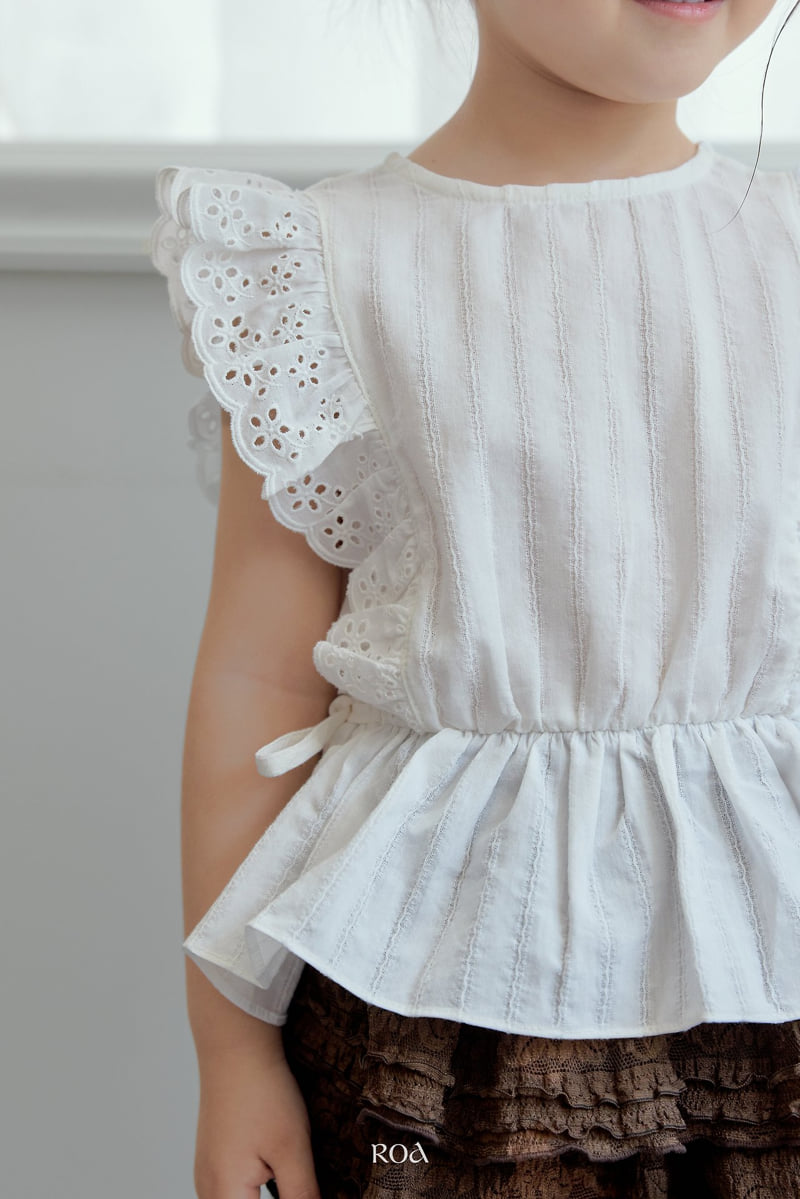 Roa - Korean Children Fashion - #childrensboutique - Angel Wing Blouse - 5