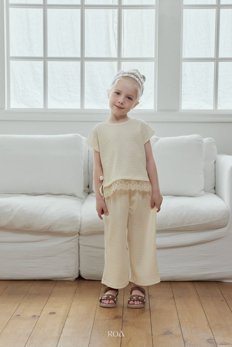Roa - Korean Children Fashion - #childrensboutique - Wrinkle Set - 3