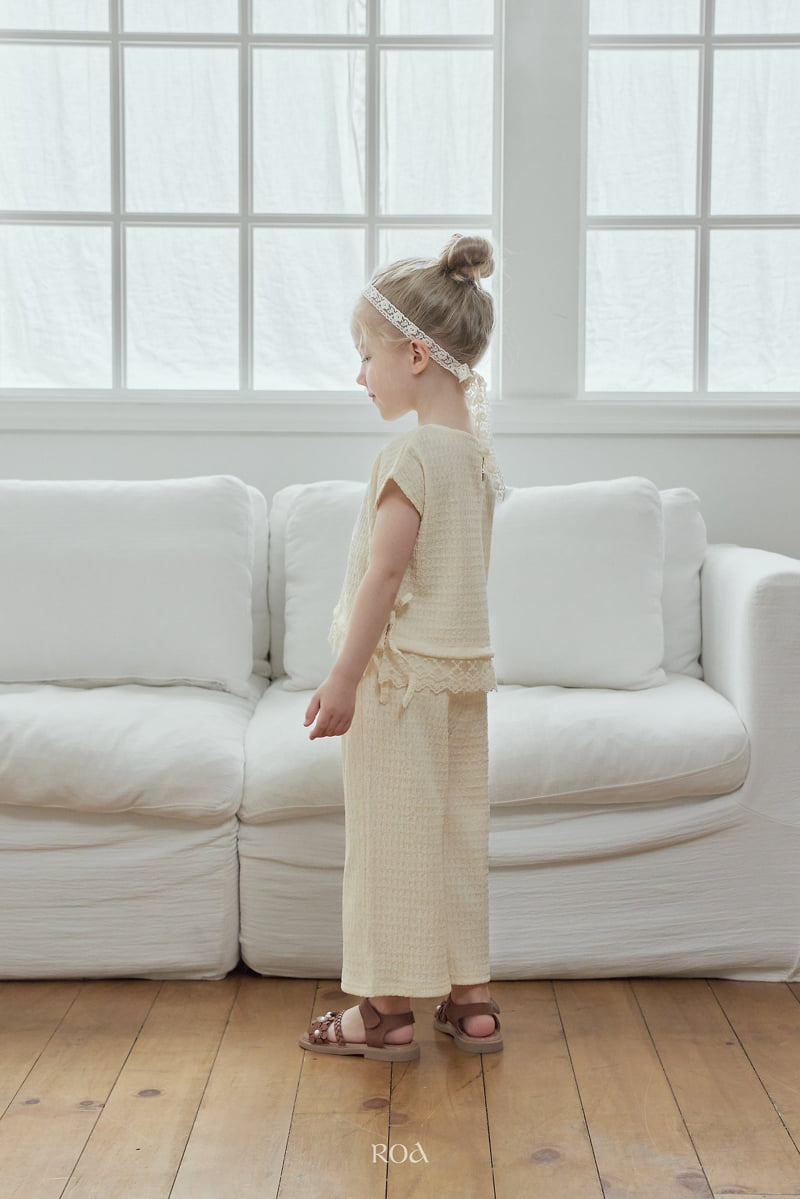 Roa - Korean Children Fashion - #childrensboutique - Wrinkle Set - 4