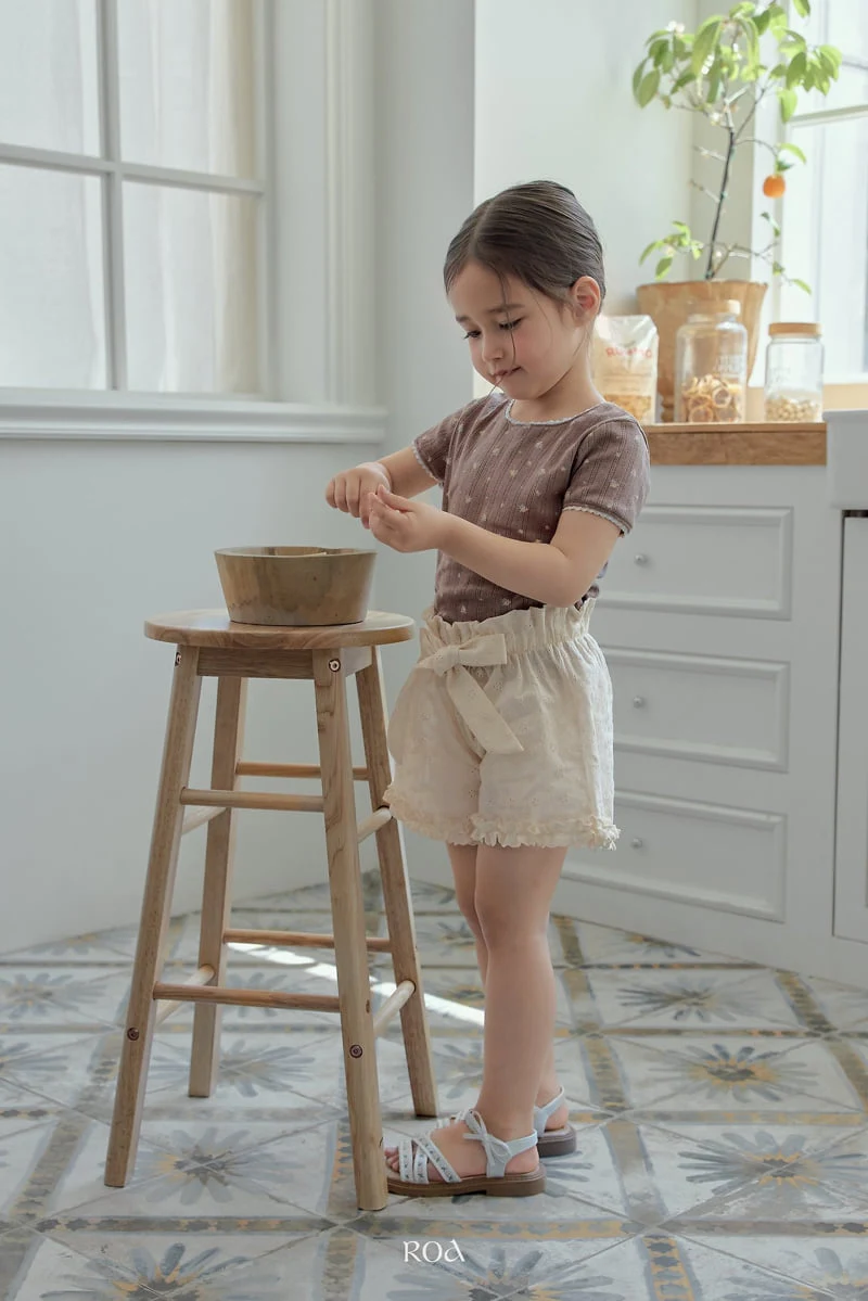 Roa - Korean Children Fashion - #discoveringself - Pin Coat Short Sleeve Tee - 10
