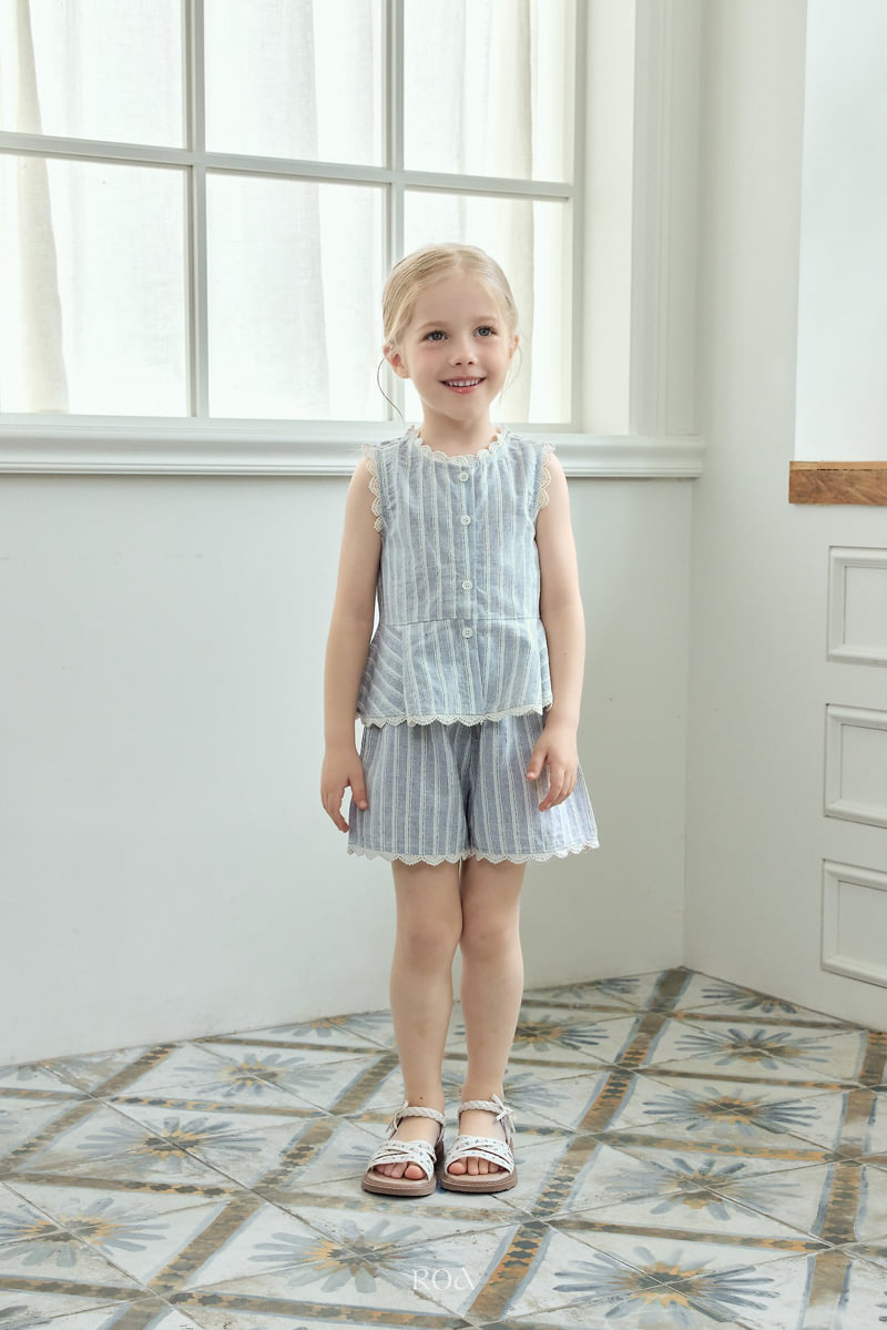 Roa - Korean Children Fashion - #kidsshorts - Moen Set - 5