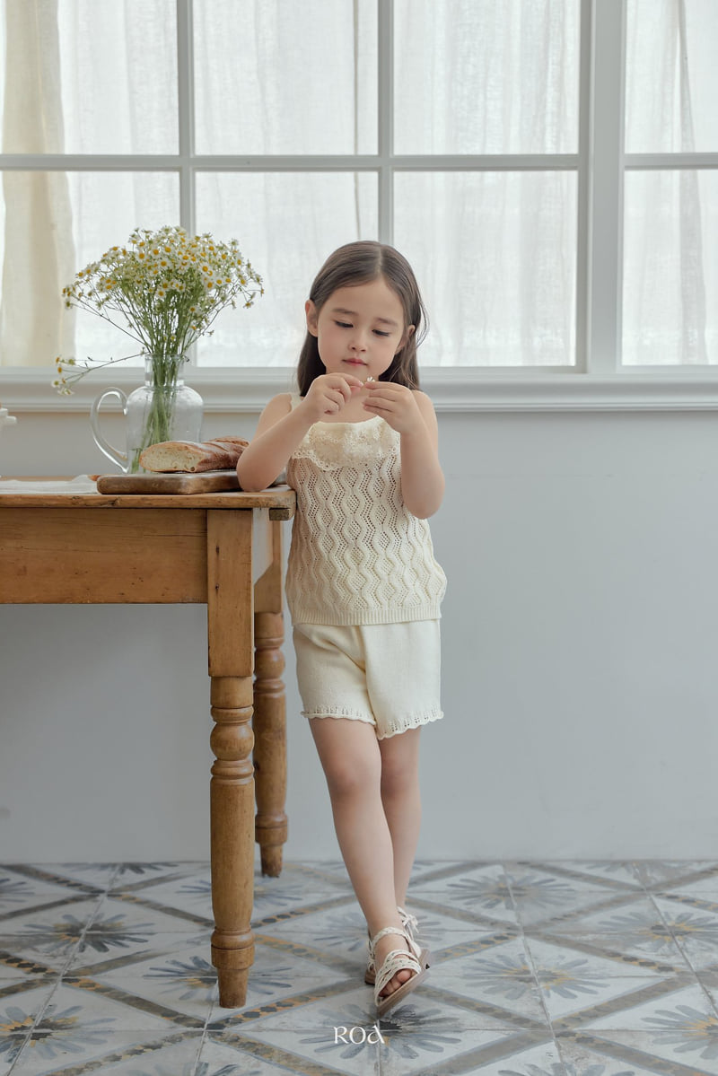 Roa - Korean Children Fashion - #kidzfashiontrend - Pony Knit Shorts Set - 11