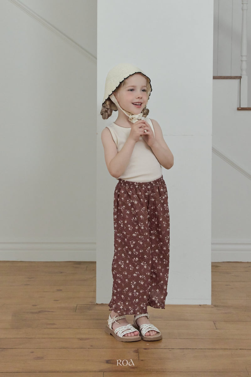 Roa - Korean Children Fashion - #littlefashionista - Vintage Bloom Pants - 3