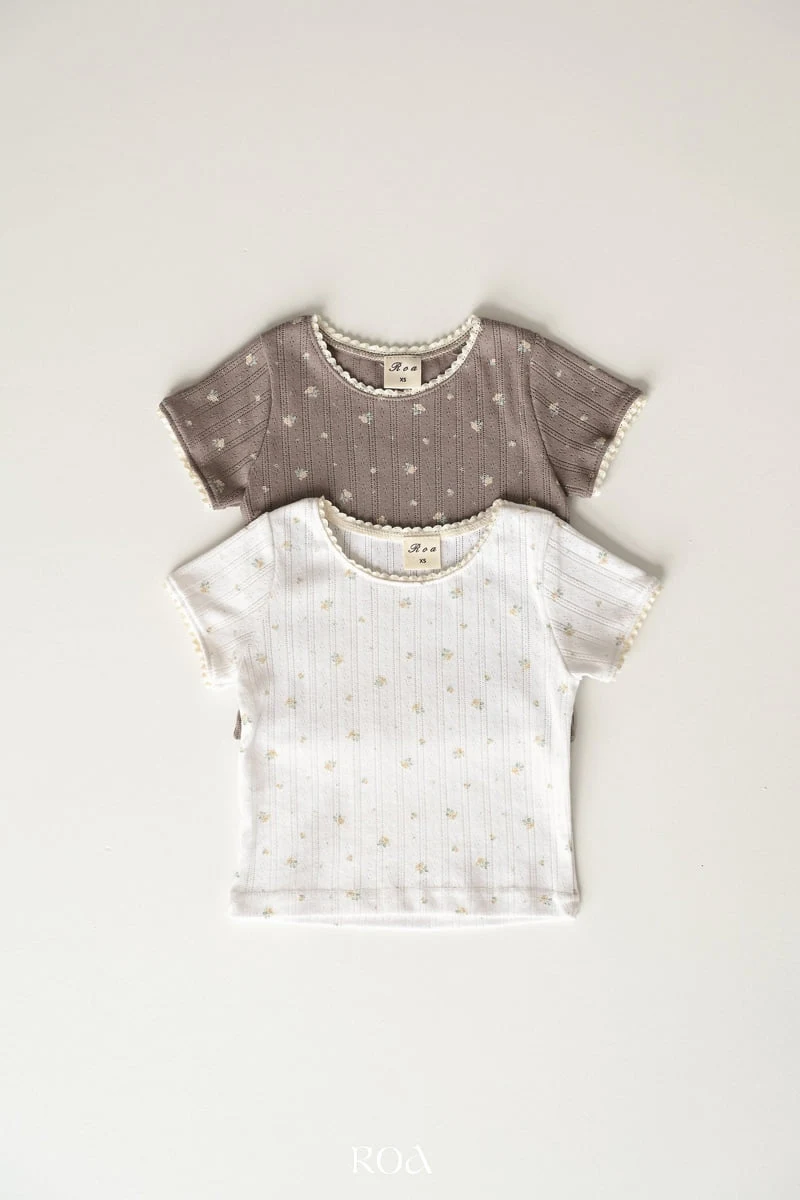 Roa - Korean Children Fashion - #magicofchildhood - Pin Coat Short Sleeve Tee