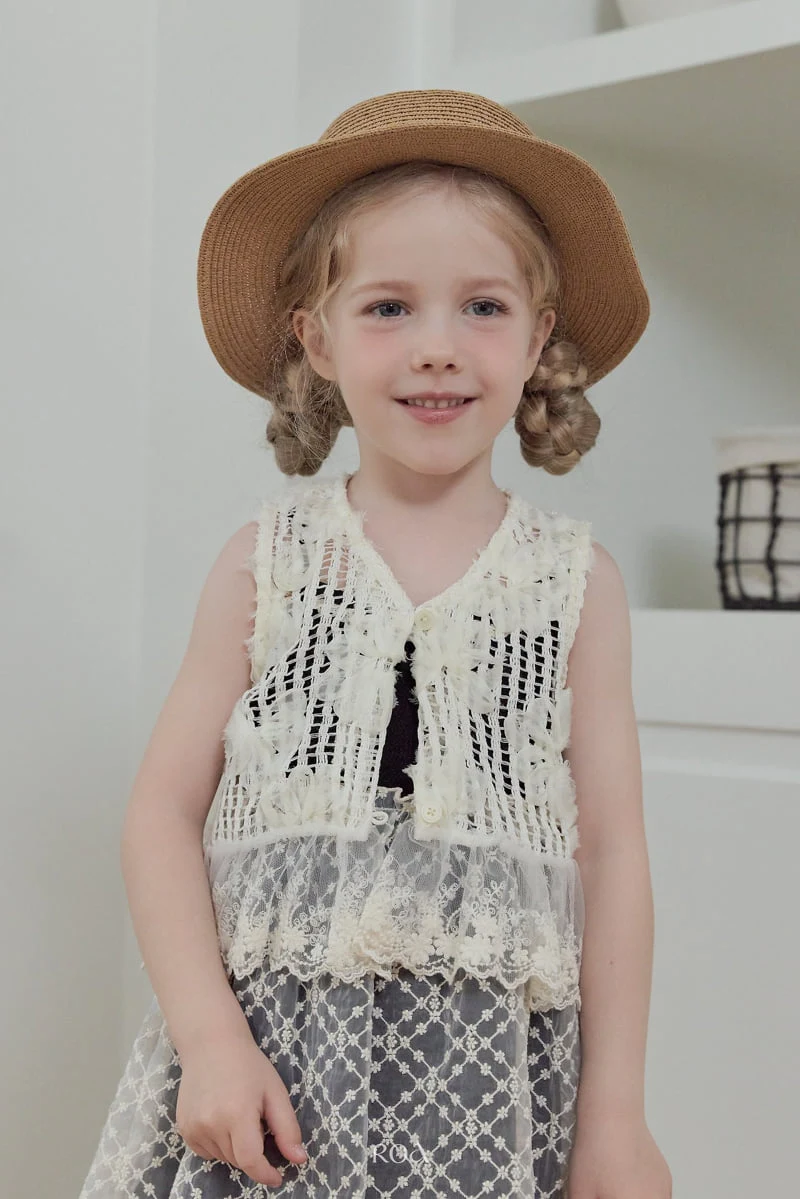 Roa - Korean Children Fashion - #minifashionista - Pure Lace Vest - 6