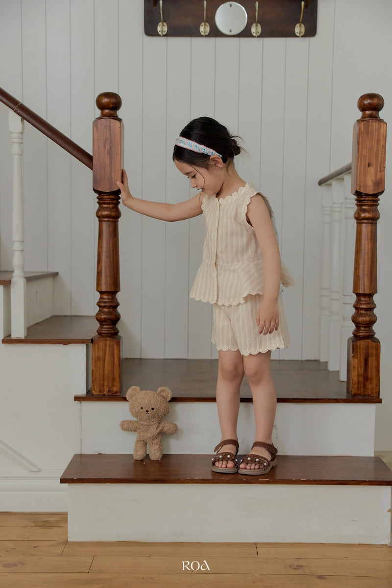 Roa - Korean Children Fashion - #prettylittlegirls - Moen Set - 12