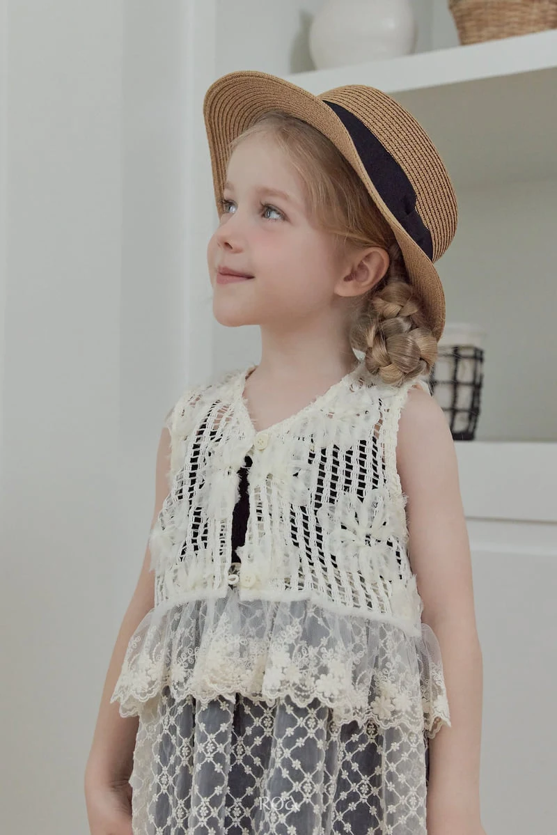 Roa - Korean Children Fashion - #prettylittlegirls - Pure Lace Vest - 7