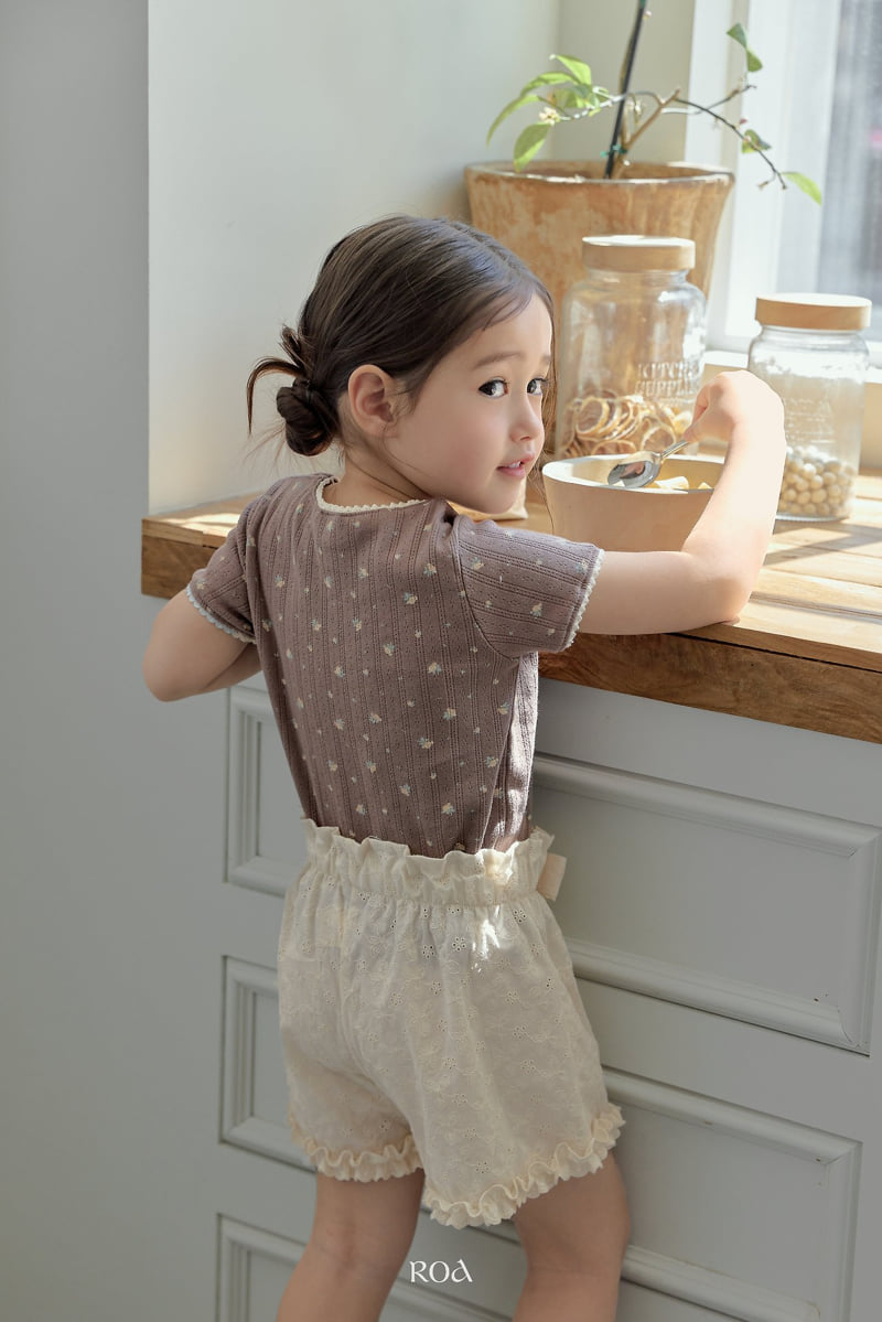 Roa - Korean Children Fashion - #stylishchildhood - Pin Coat Short Sleeve Tee - 6