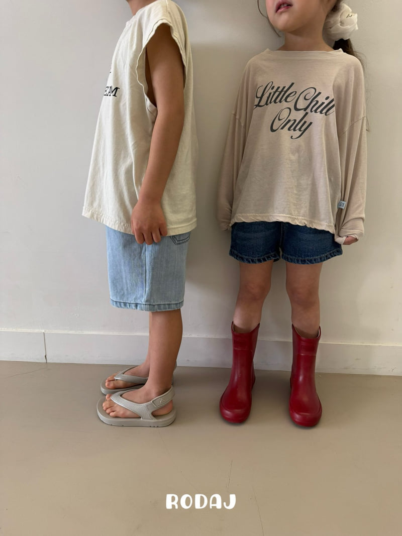 Roda J - Korean Children Fashion - #designkidswear - 372 Denim Pants - 5