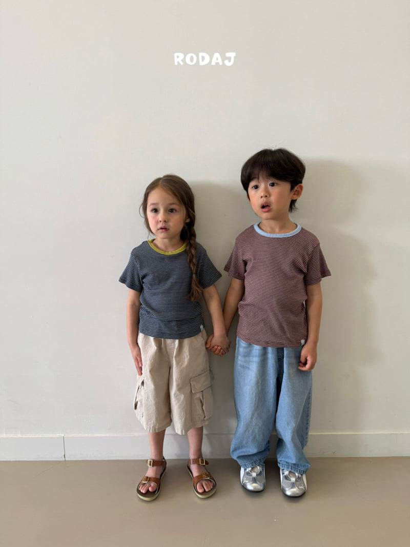 Roda J - Korean Children Fashion - #discoveringself - Olive Tee - 4
