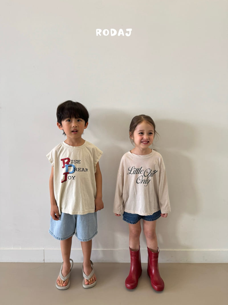 Roda J - Korean Children Fashion - #kidsshorts - Rise Tee - 11