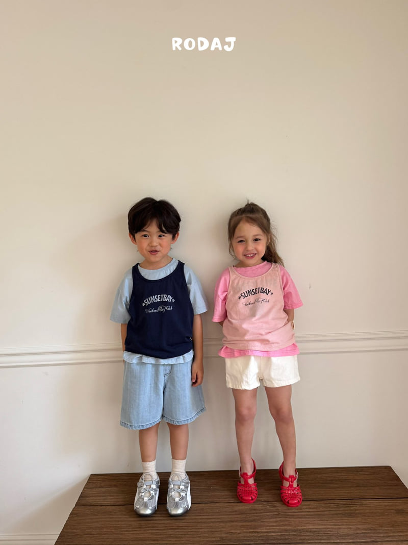 Roda J - Korean Children Fashion - #kidsshorts - Sunset Sleeveless - 9