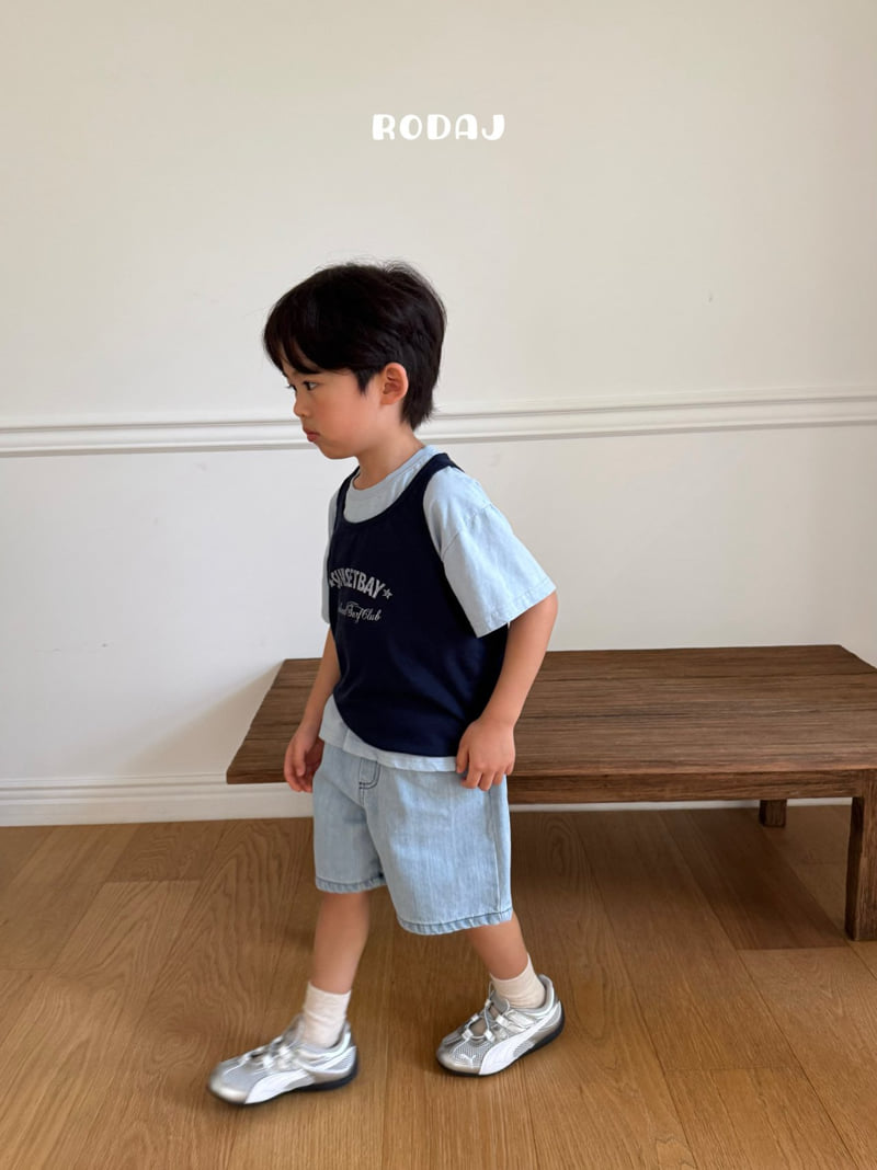 Roda J - Korean Children Fashion - #kidsshorts - 372 Denim Pants - 8