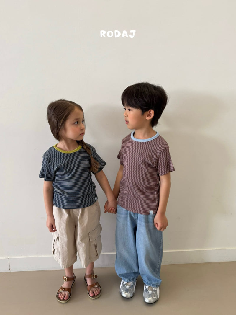 Roda J - Korean Children Fashion - #kidsstore - Olive Tee - 6