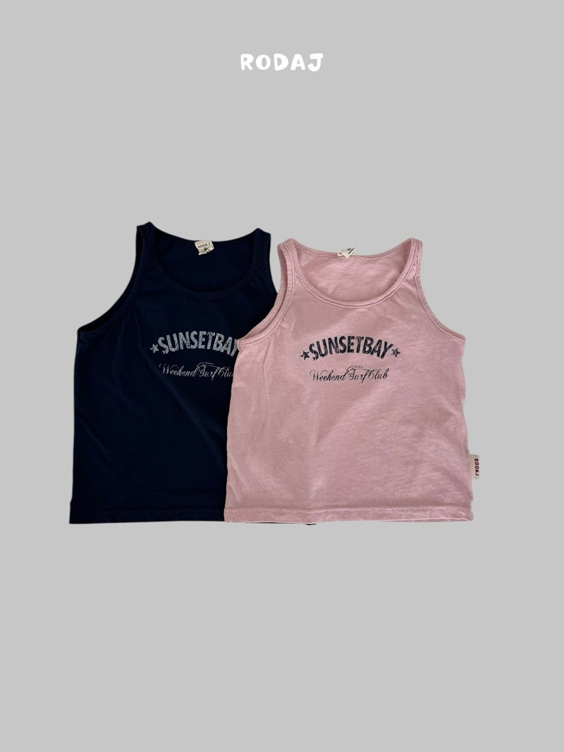 Roda J - Korean Children Fashion - #todddlerfashion - Sunset Sleeveless