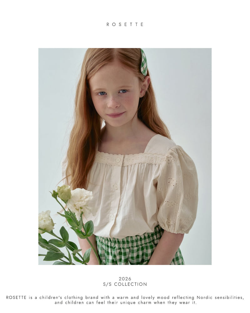 Rosette - Korean Children Fashion - #childofig - Marang Blouse - 3